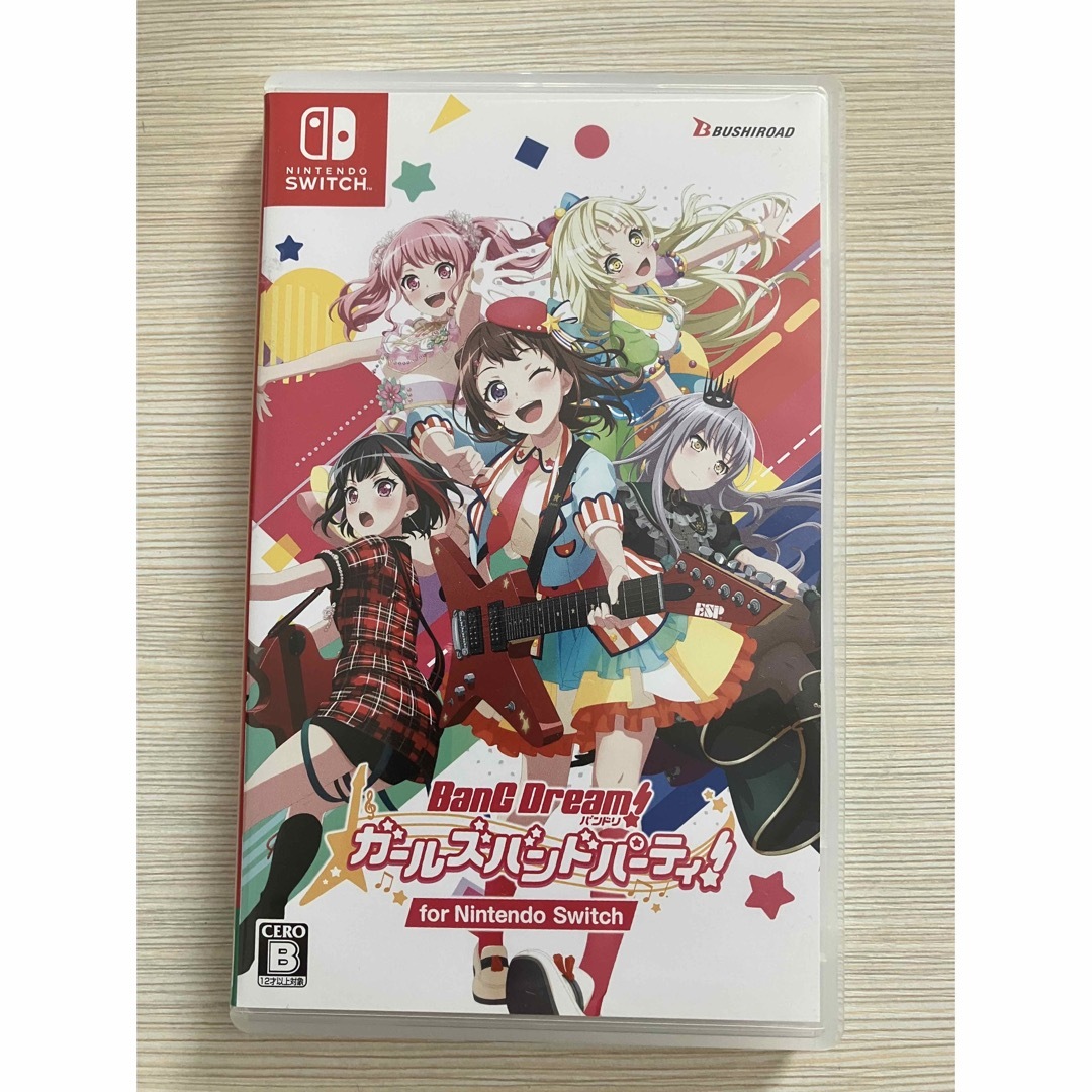 Nintendo Switch(ニンテンドースイッチ)のバンドリ！ ガールズバンドパーティ！ for Nintendo Switch S エンタメ/ホビーのゲームソフト/ゲーム機本体(家庭用ゲームソフト)の商品写真