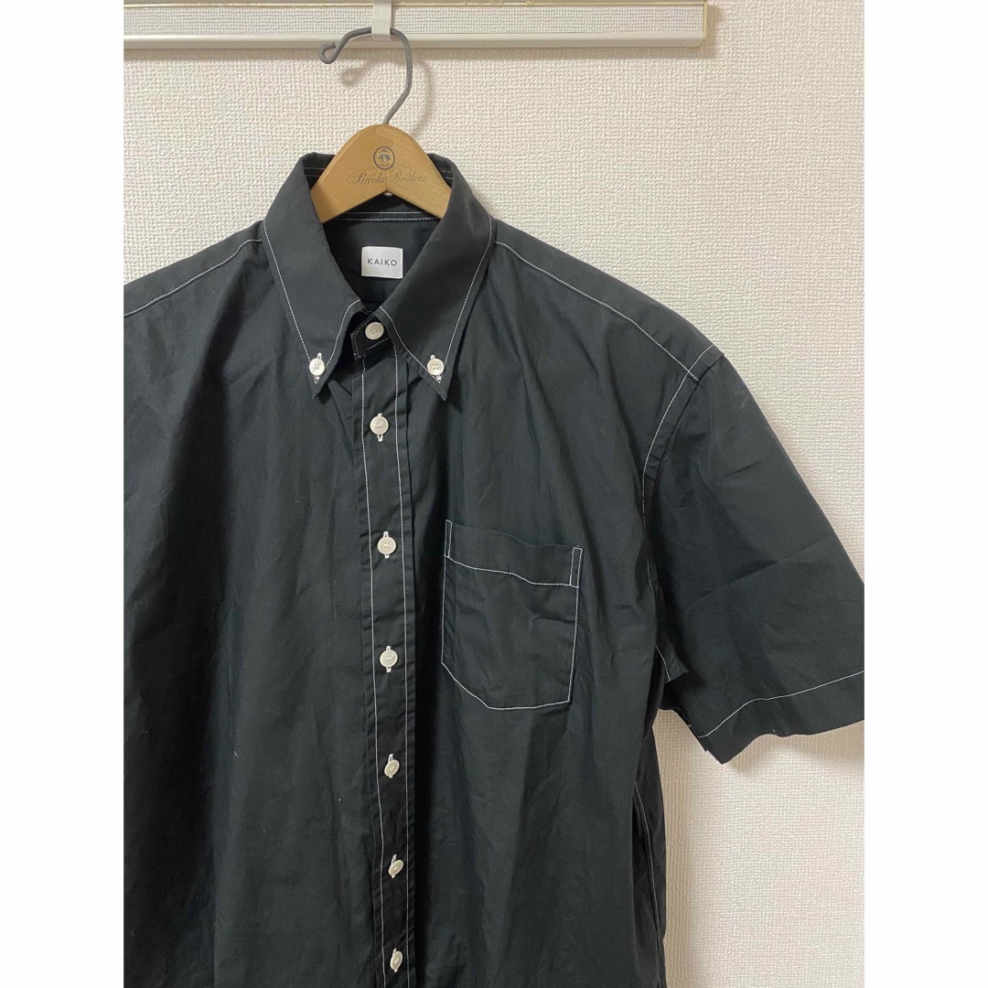 KAIKO(カイコー)のKAIKO LARGER B.D HS SHIRT ステッチ シャツ 半袖 メンズのトップス(シャツ)の商品写真