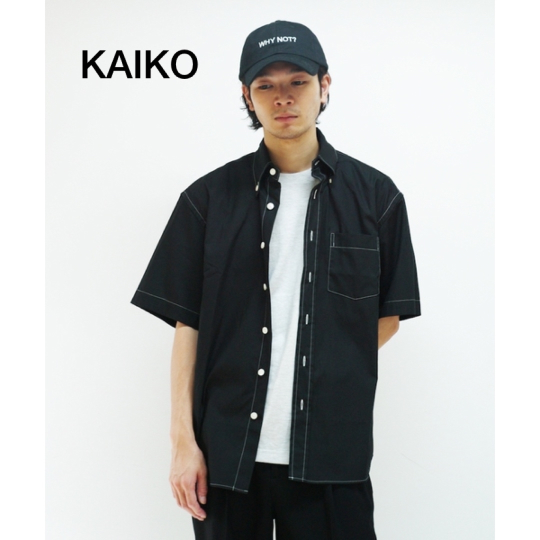 KAIKO(カイコー)のKAIKO LARGER B.D HS SHIRT ステッチ シャツ 半袖 メンズのトップス(シャツ)の商品写真