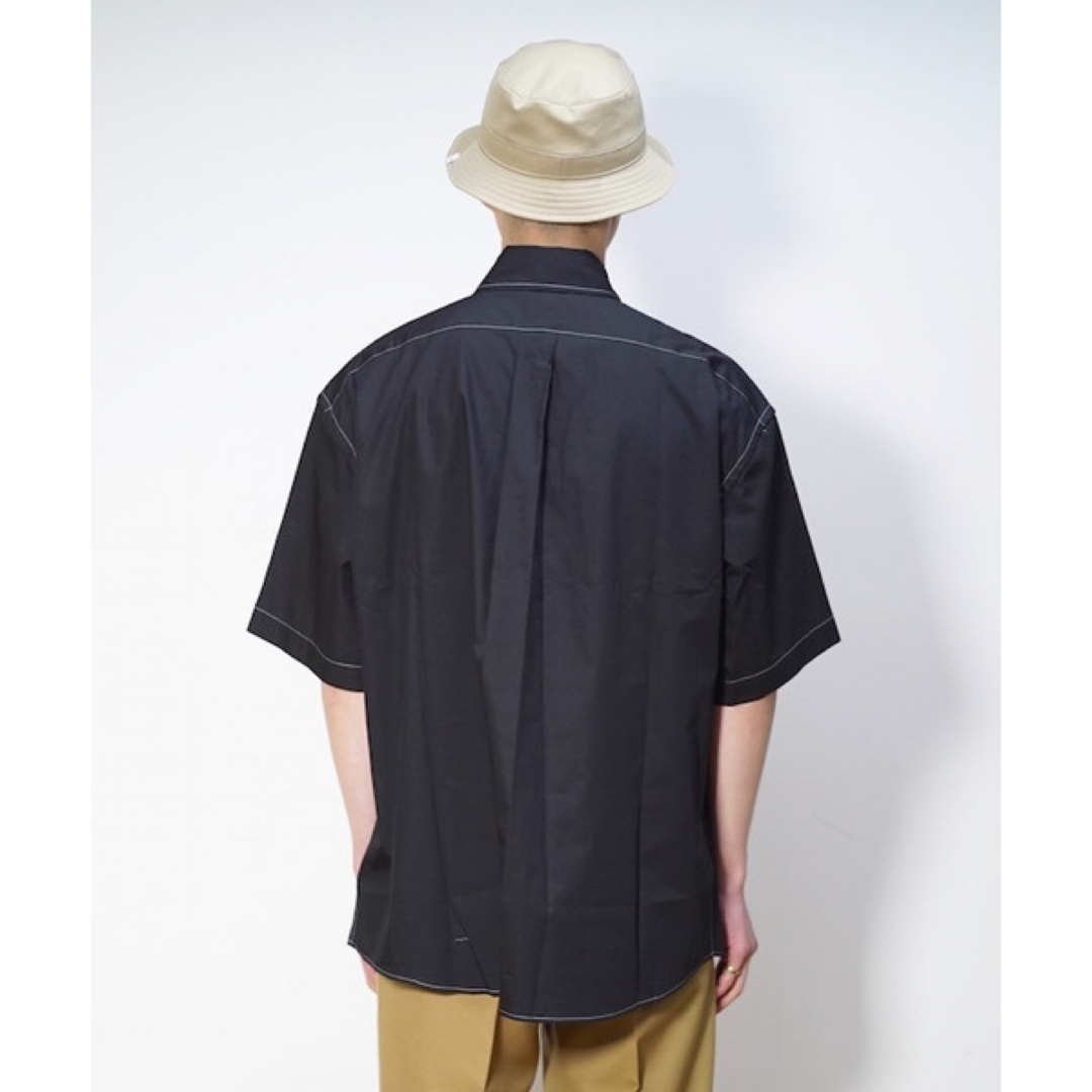 KAIKO(カイコー)のKAIKO LARGER B.D HS SHIRT ステッチ シャツ 半袖 メンズのトップス(シャツ)の商品写真