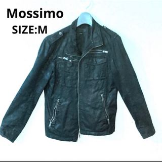 メノモッソ(meno mosso)の【綺麗中古品・送料込み】Mossimo M ライダースジャケット(ライダースジャケット)