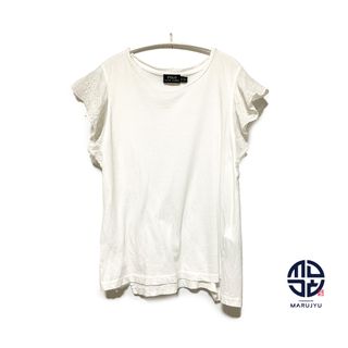 ポロラルフローレン(POLO RALPH LAUREN)のポロラルフローレン 袖フリル Tシャツ RN41381 CA56658 レディース(Tシャツ(半袖/袖なし))