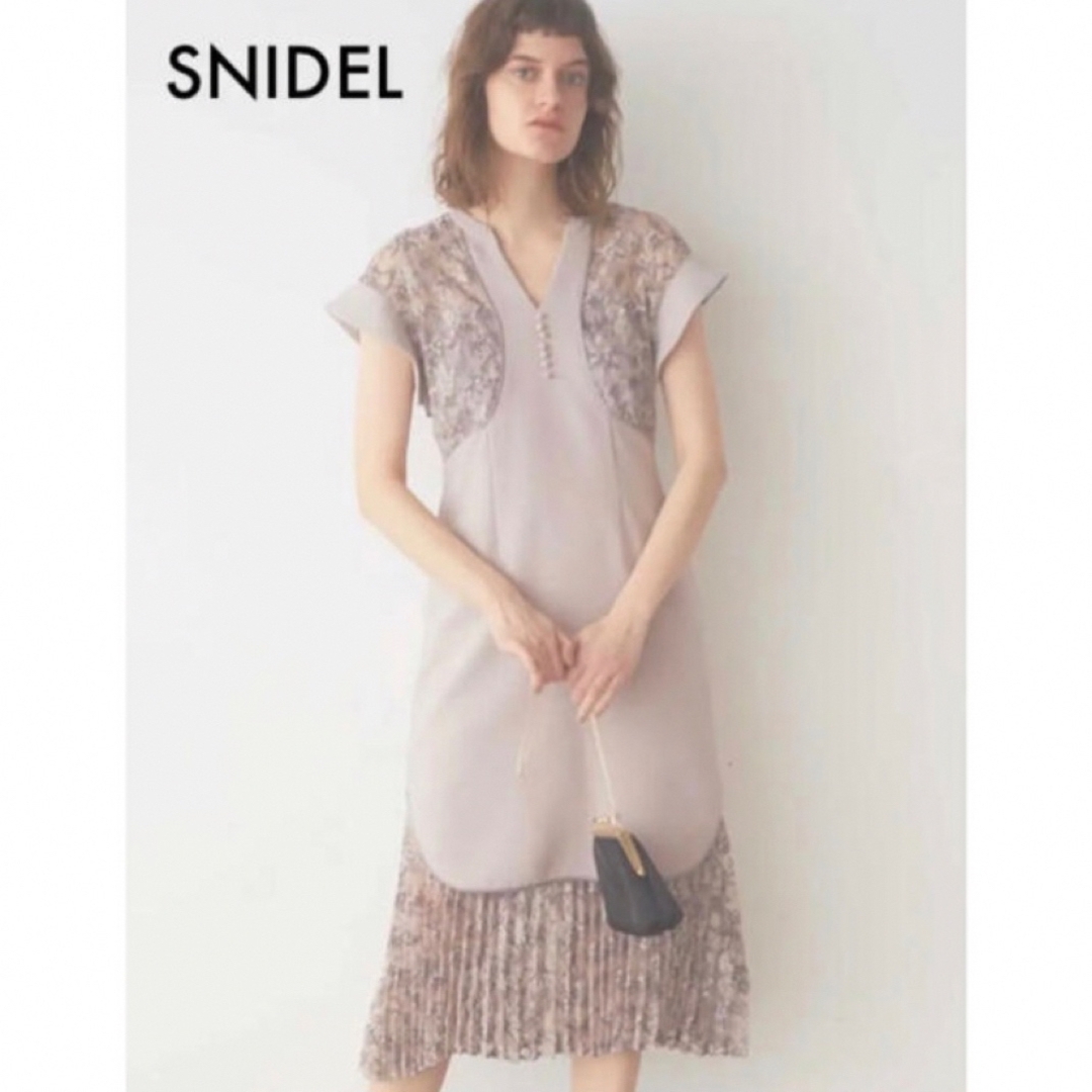 SNIDEL - 【新品】SNIDEL エンブロイダリードレス【ワンピース】の通販