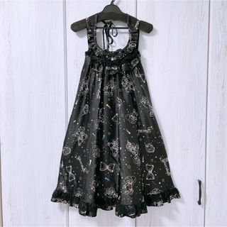 Angelic Pretty Little house ジャンパースカート 黒 | www