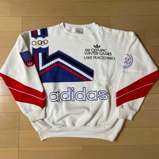 アディダス(adidas)の80s adidas Lake Placid Olympic 1980 (スウェット)