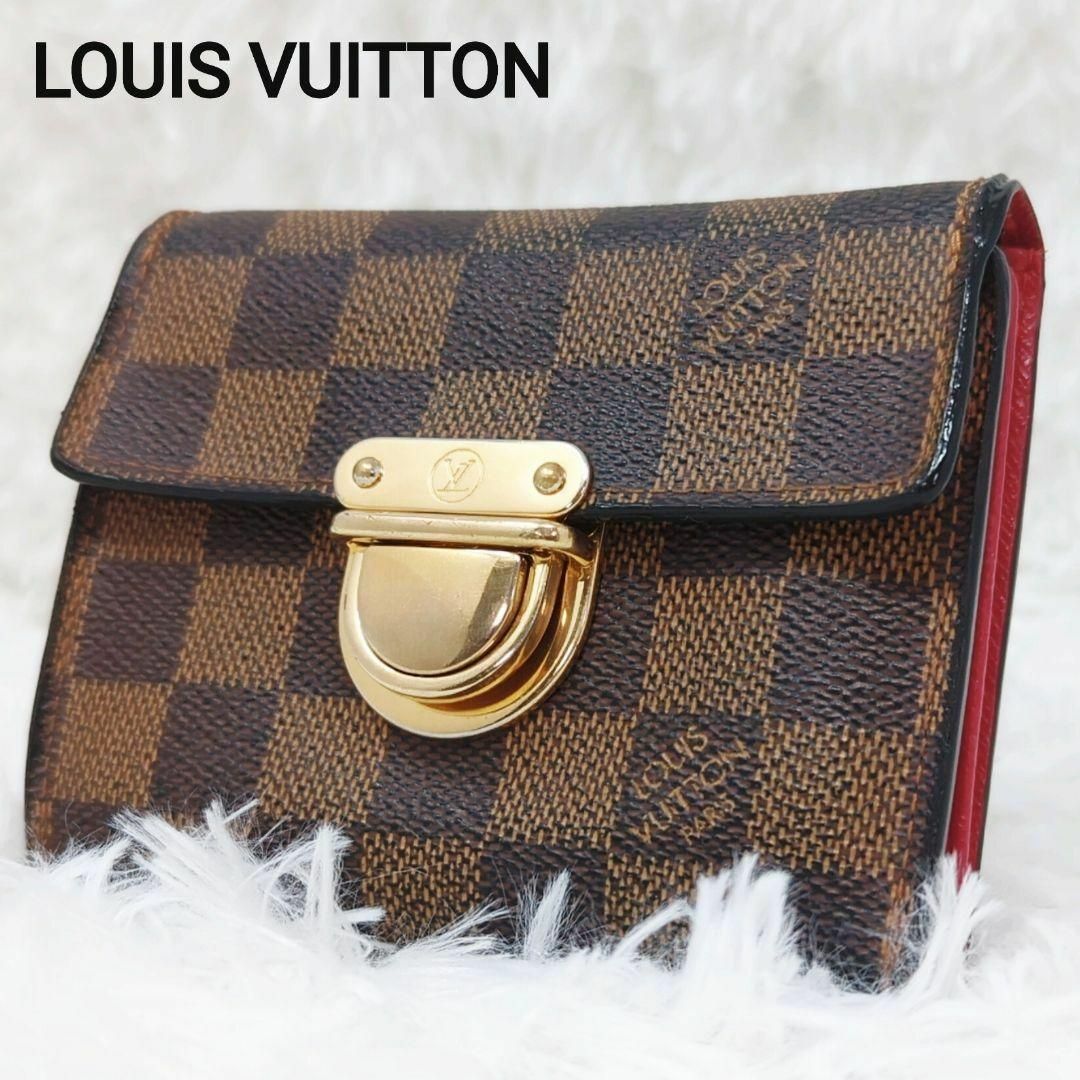 LOUIS VUITTON ルイヴィトンダミエ ポルトフォイユ コアラ 財布