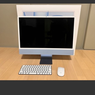 iMac 24インチ4.5k Retina ブルー