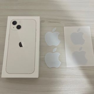 アップル(Apple)のiPhone13 空箱 Apple ロゴステッカー(その他)