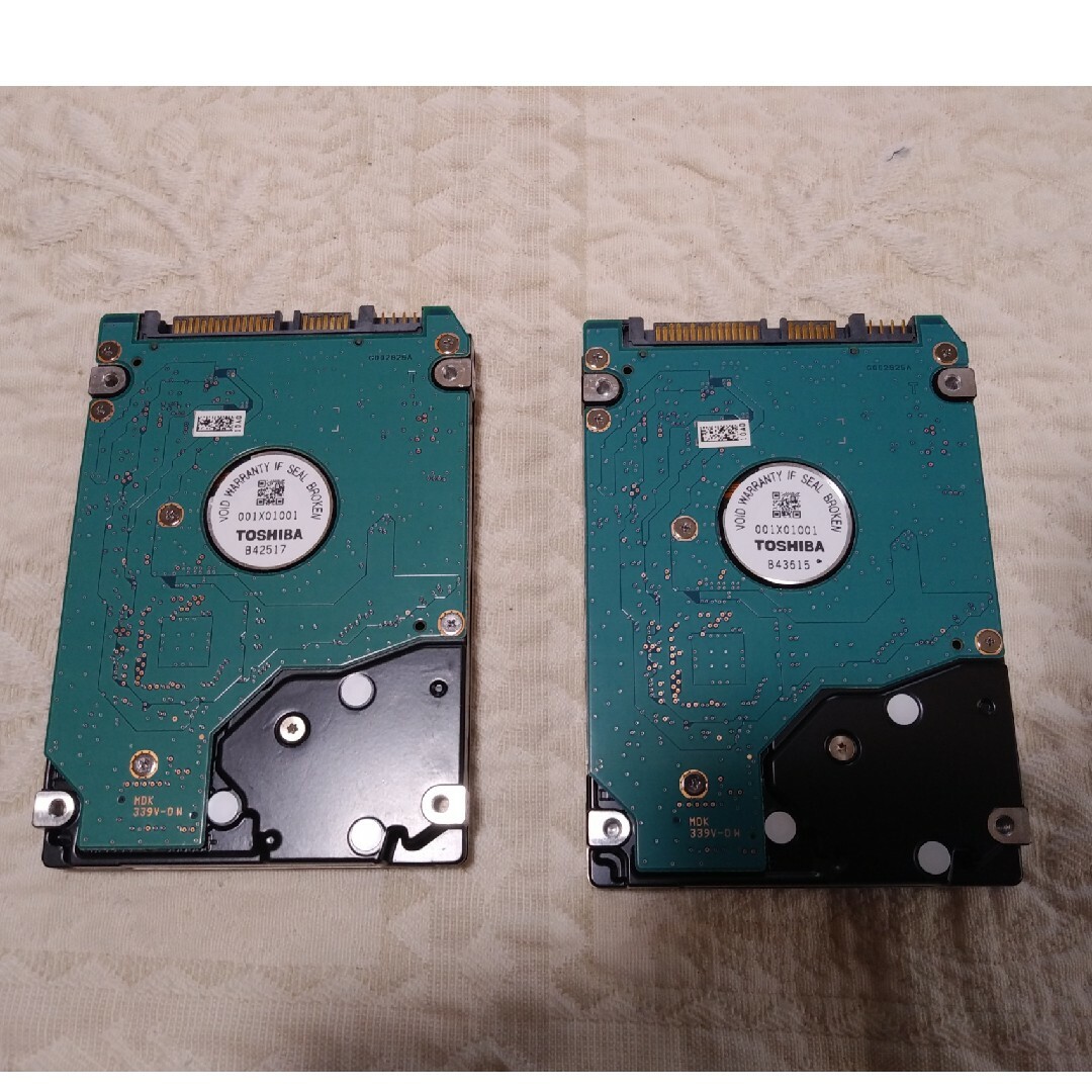 東芝 - ○東芝 2.5インチ HDD ２台まとめ○AVコマンド対応動作確認品