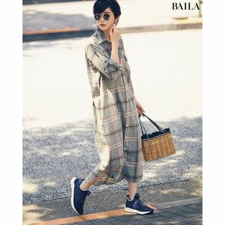 マディソンブルー(MADISONBLUE)の未使用　MADISONBLUE HAMPTON OP WOOL CHECK 00(ロングワンピース/マキシワンピース)