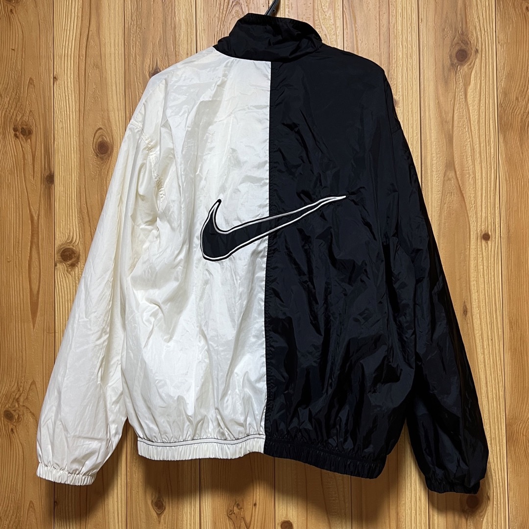 vintage 90s NIKE ナイキ ナイロン ジャケット バイカラー Ｌ