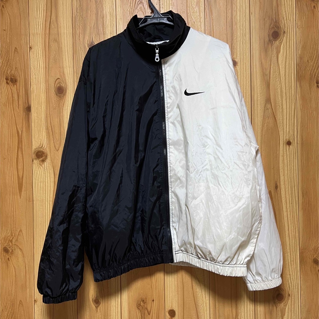 vintage 90s NIKE ナイキ ナイロン ジャケット バイカラー Ｌ