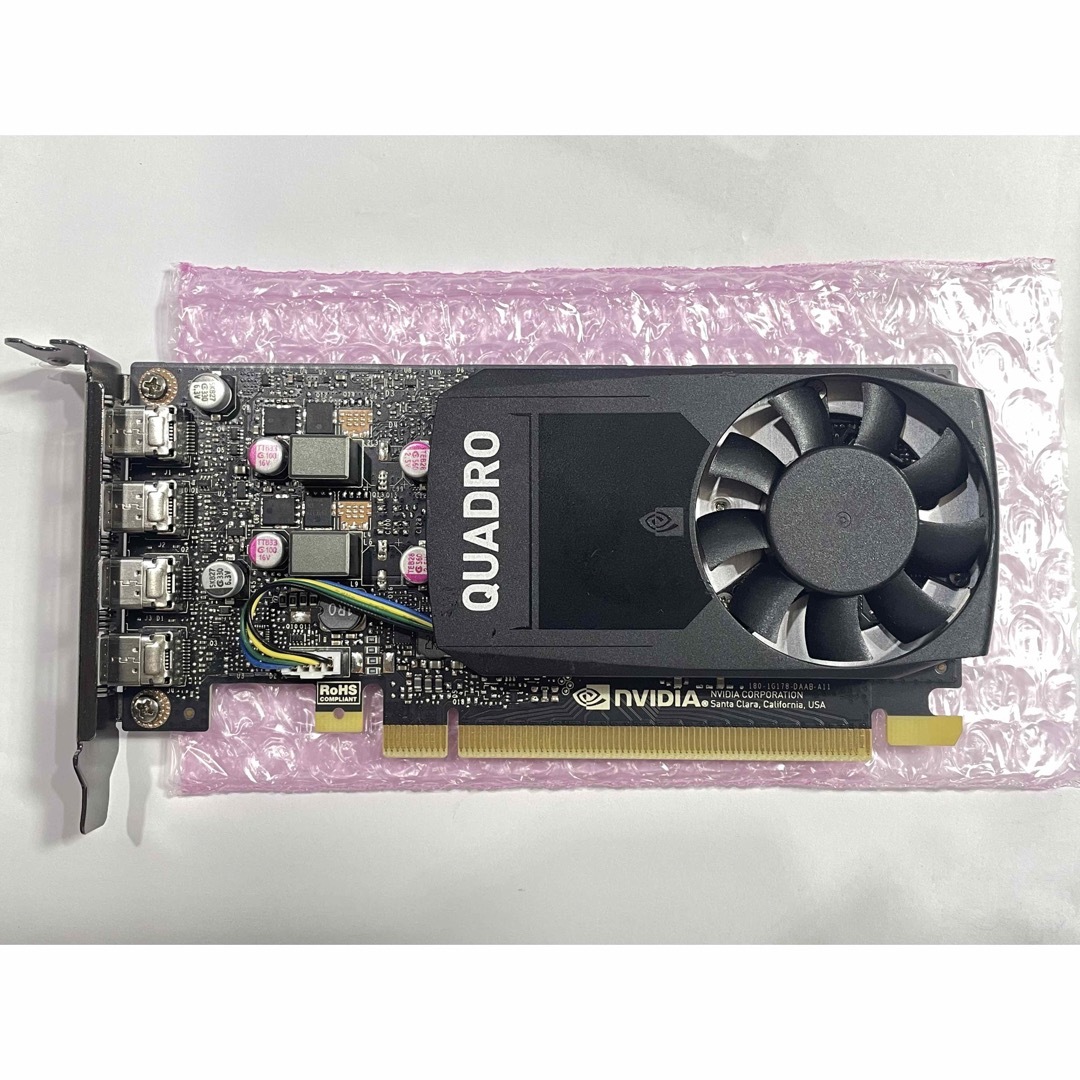 NVIDIA Quadro P1000 4GB GPU グラフィックボード