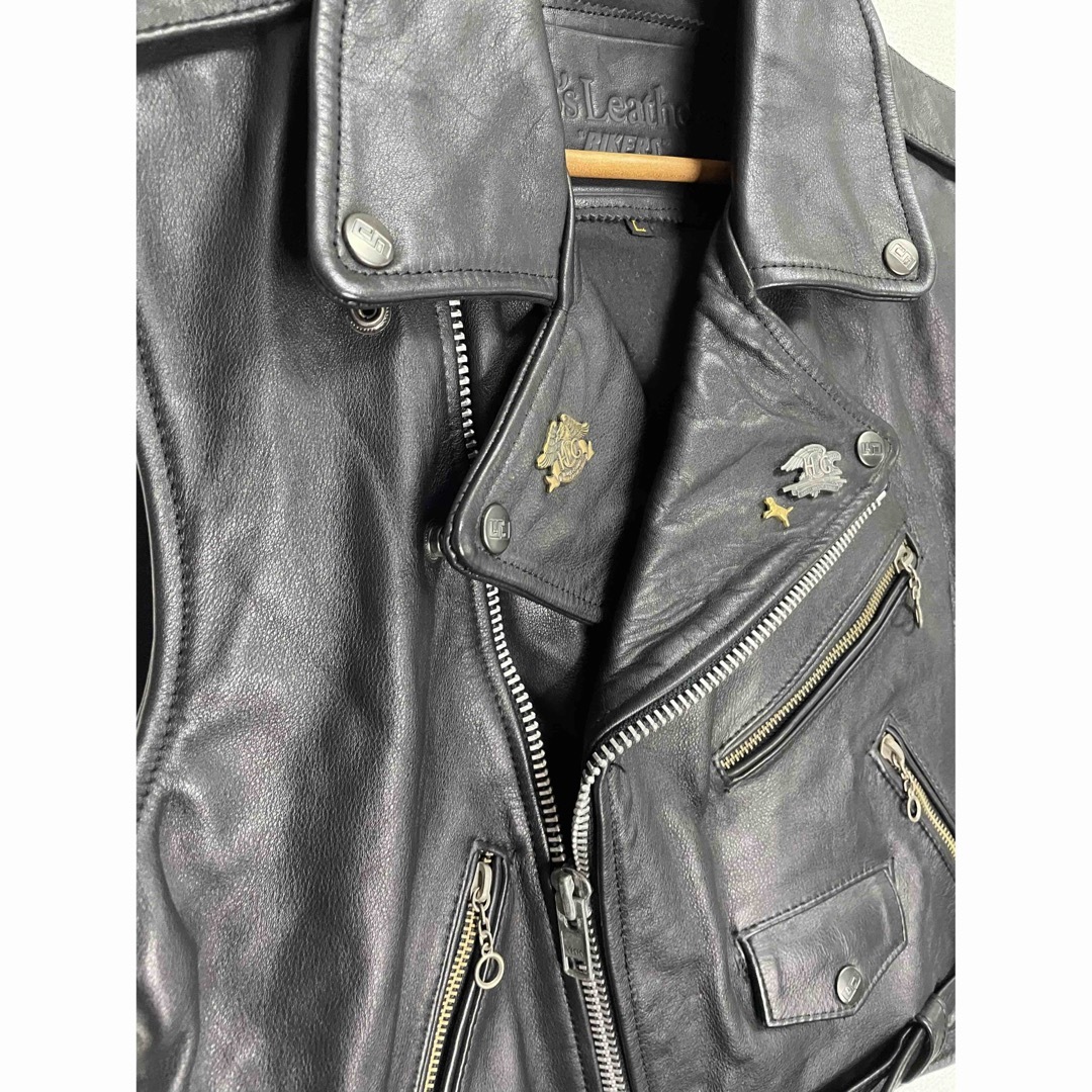 ★希少　B's leather BIKERS ベスト