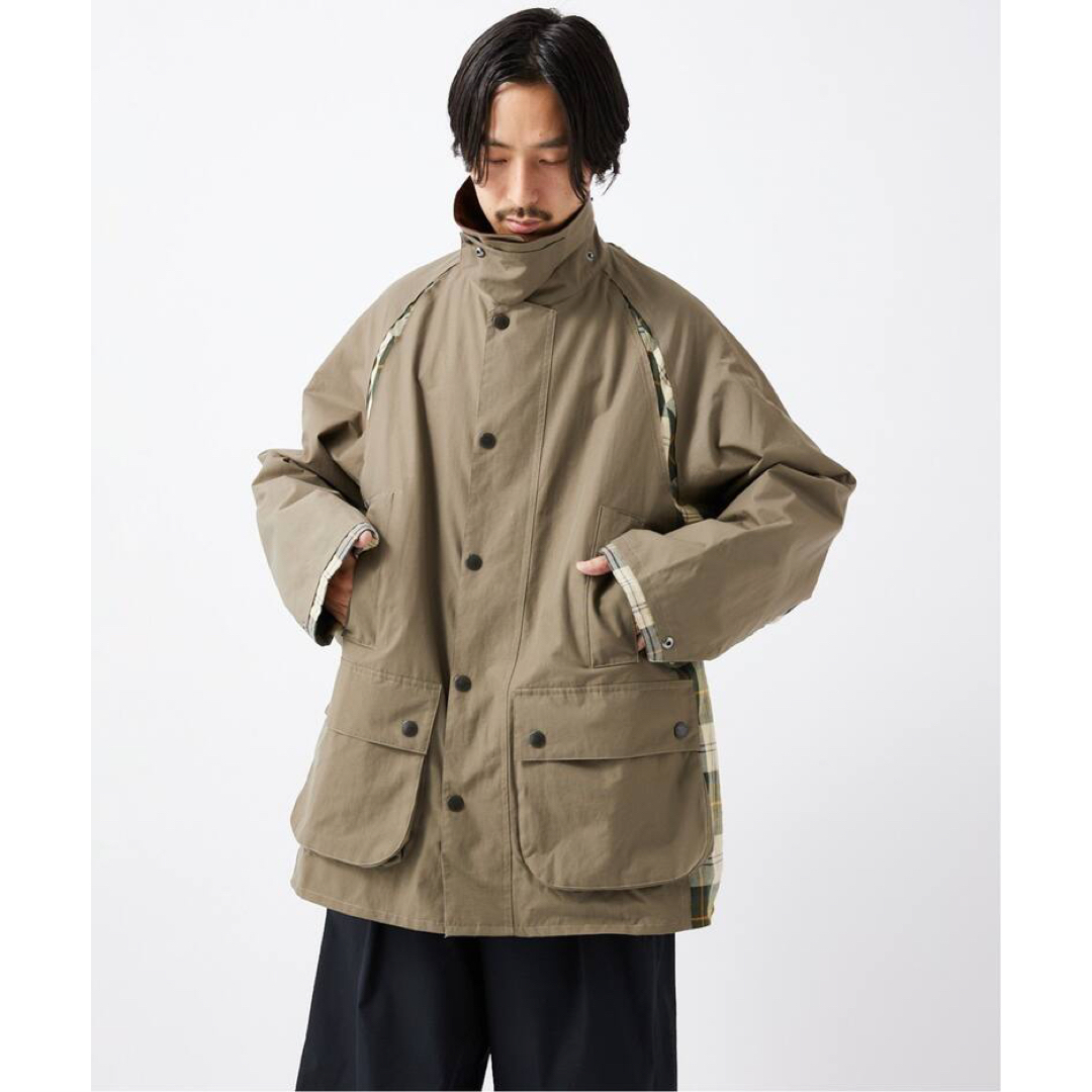 別注 BARBOUR YOKE JS BROKEN BEAUFORT-