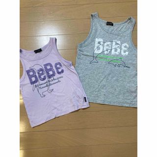 ベベ(BeBe)のBeBe ノースリーブセット(Tシャツ/カットソー)