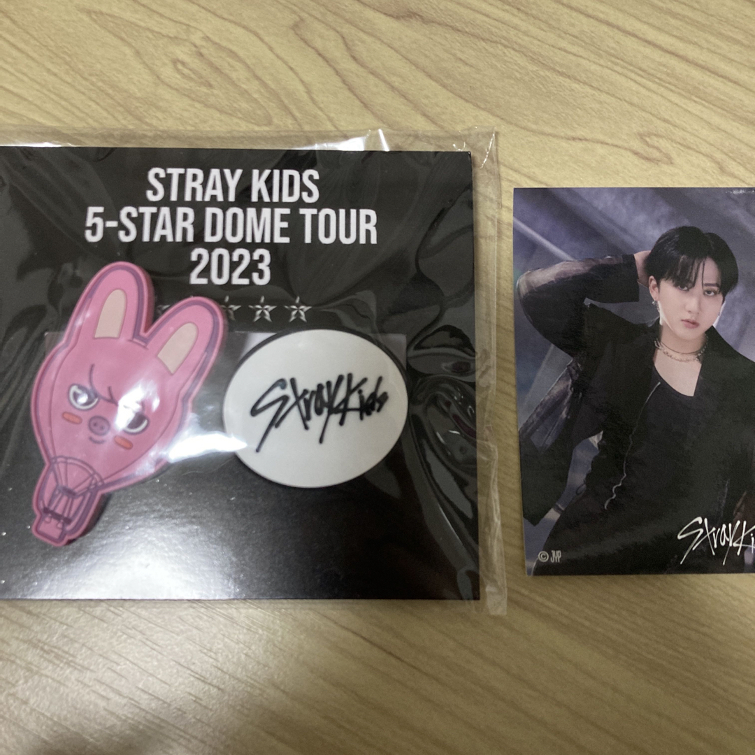 Stray Kids(ストレイキッズ)のスキズFCくじ　ラバークリップ　チャンビン エンタメ/ホビーのCD(K-POP/アジア)の商品写真