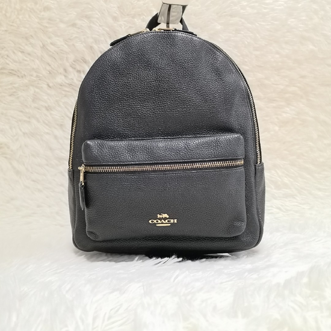 【美品】COACH コーチ ミニリュック バックパック チャーリー レザー