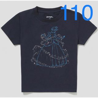 グラニフ(Design Tshirts Store graniph)のグラニフ　シンデレラ　ディズニープリンセス　Tシャツ(Tシャツ/カットソー)