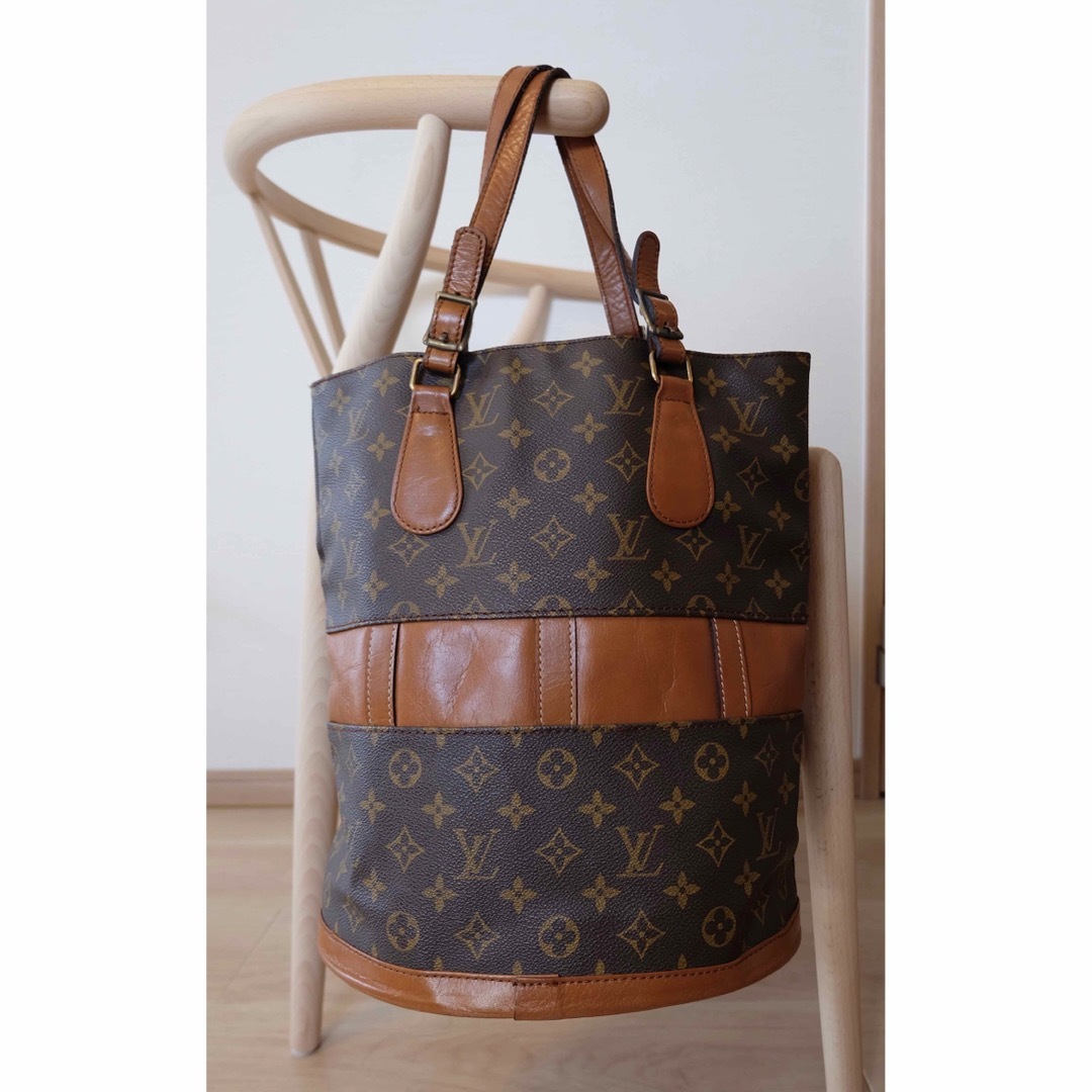 LOUIS VUITTON - LOUIS VUITTON バケットPM モノグラム USA トート