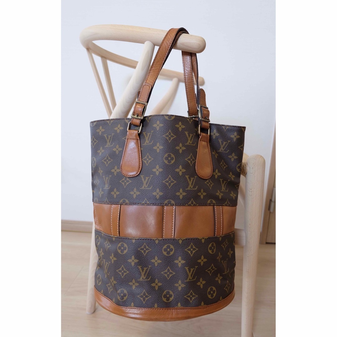 Louis Vuitton バケット　モノグラム　バッグ　USA製