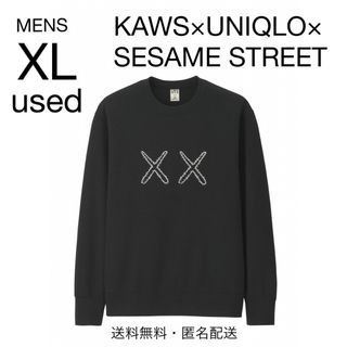 ユニクロ(UNIQLO)の【used】ユニクロ×カウズ× セサミ　スウェット　KAWS　(スウェット)