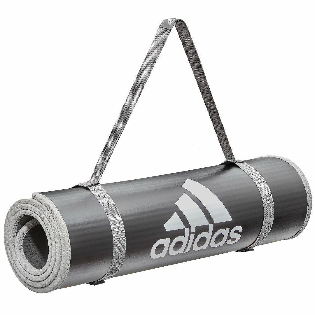 adidas(アディダス) トレーニングマット/ヨガマット 10mm 厚め 幅広