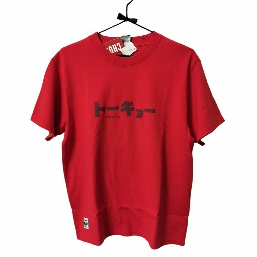 CHUMS - 【新品】CHUMS Tokyo T-Shirt Mサイズ 赤の通販 by てつさとし
