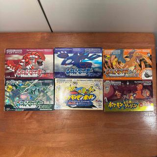 ポケットモンスター　緑　クリスタル　ルビー　ファイアレッド　GB　 GBA