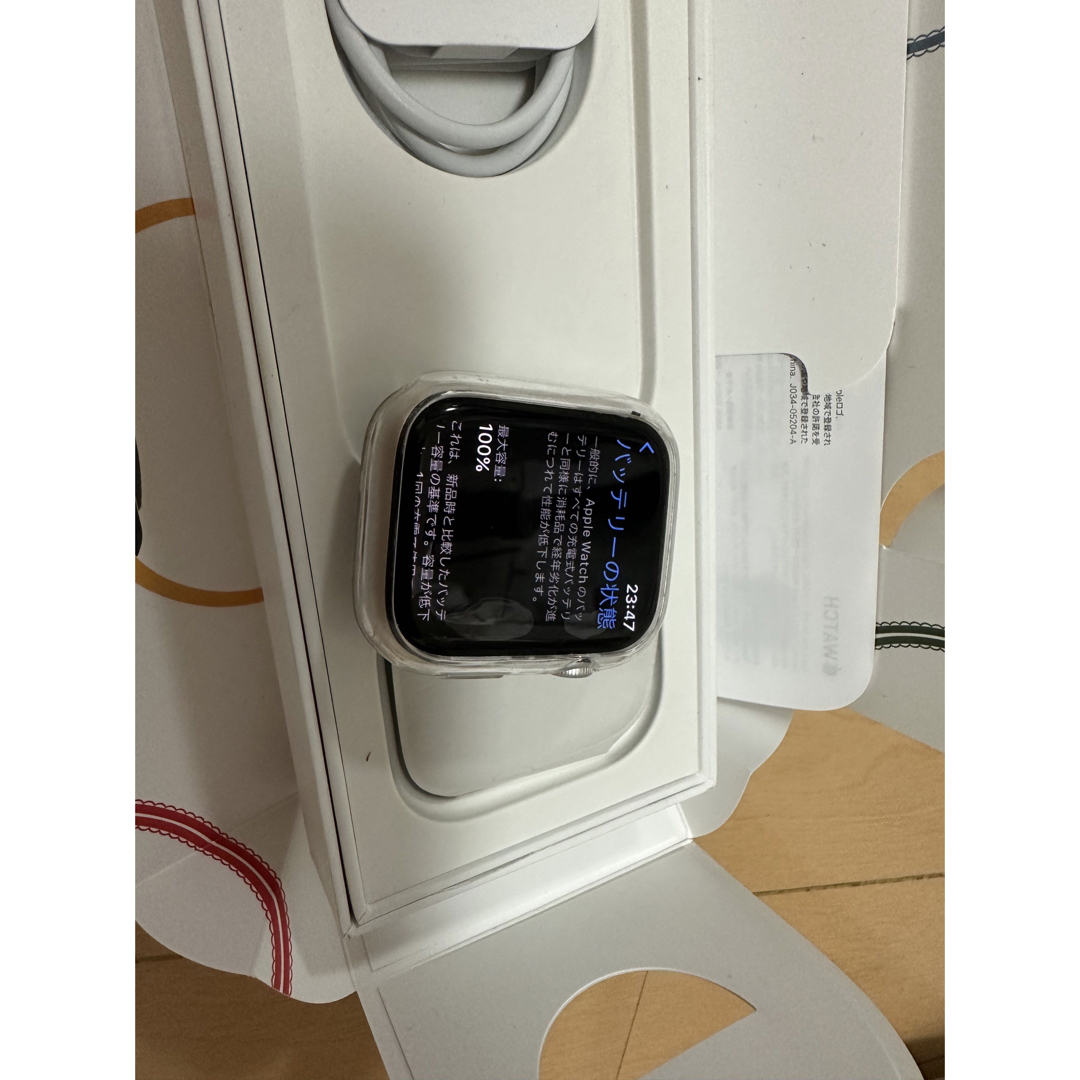 Apple Watch - apple watch series8 45mm (apple care有)の通販 by