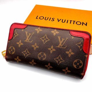 ヴィトン(LOUIS VUITTON) 革 財布(レディース)(レッド/赤色系)の通販
