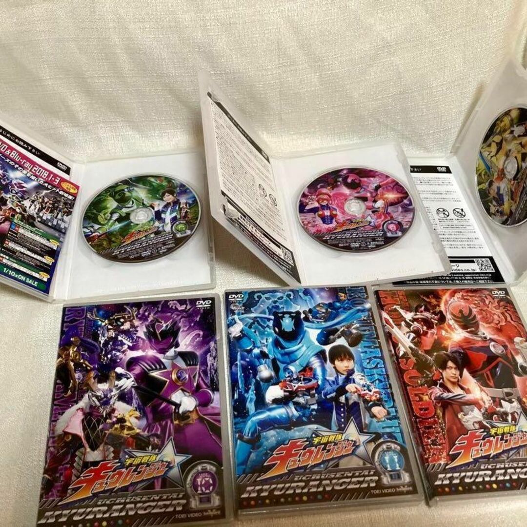 宇宙戦隊キュウレンジャー 　DVD　セット　全12巻