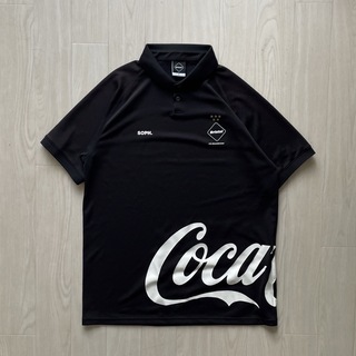 エフシーアールビー(F.C.R.B.)のBristol コカコーラ　コラボポロシャツ　XL(Tシャツ/カットソー(七分/長袖))