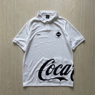 エフシーアールビー(F.C.R.B.)のBristol コカコーラ　コラボポロシャツ　XL(Tシャツ/カットソー(半袖/袖なし))