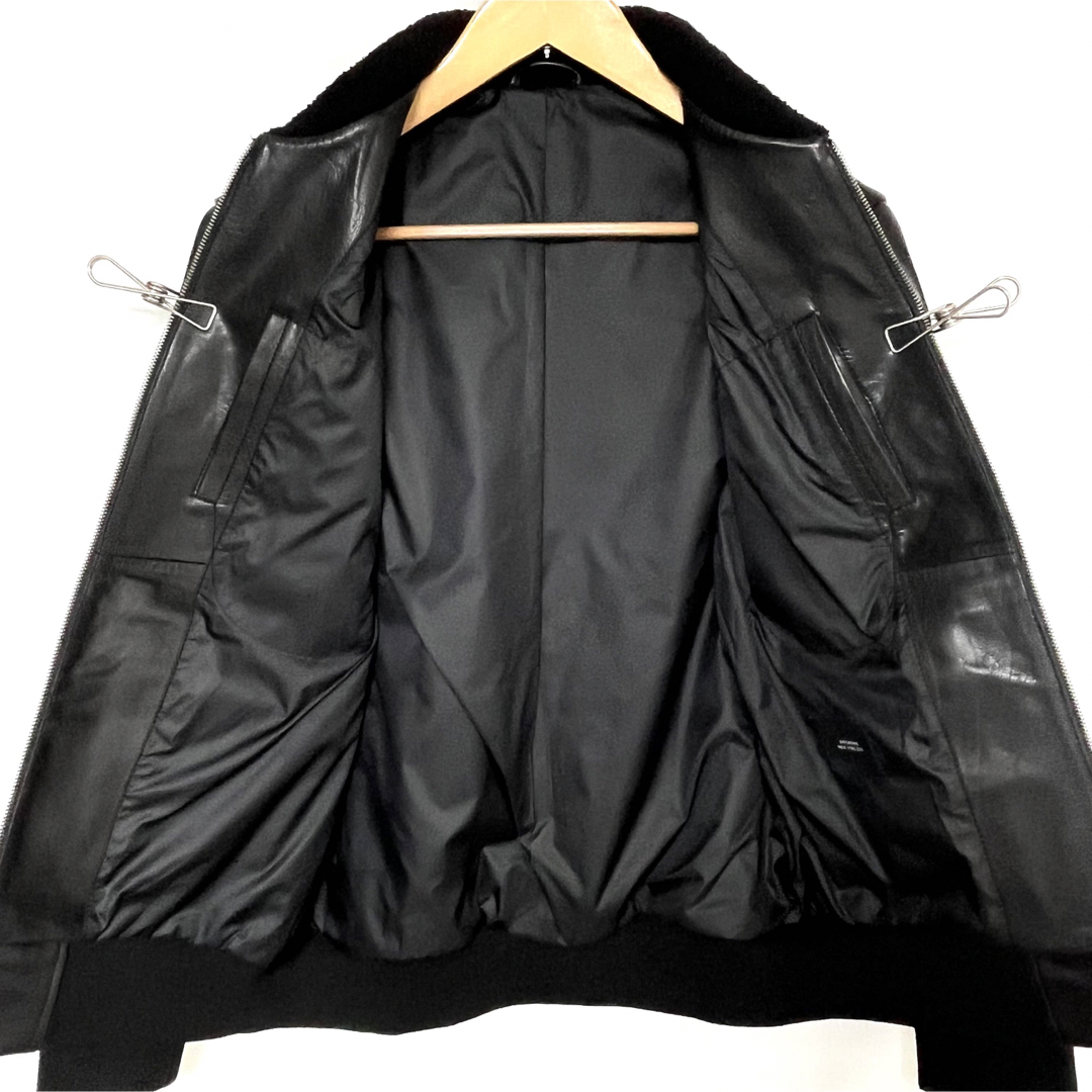 Saturdays NYC - 20AW Saturdays NYC ボア レザー ジャケット L
