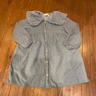 ザラキッズ(ZARA KIDS)のZARA キッズ　コーデュロイワンピース(ワンピース)