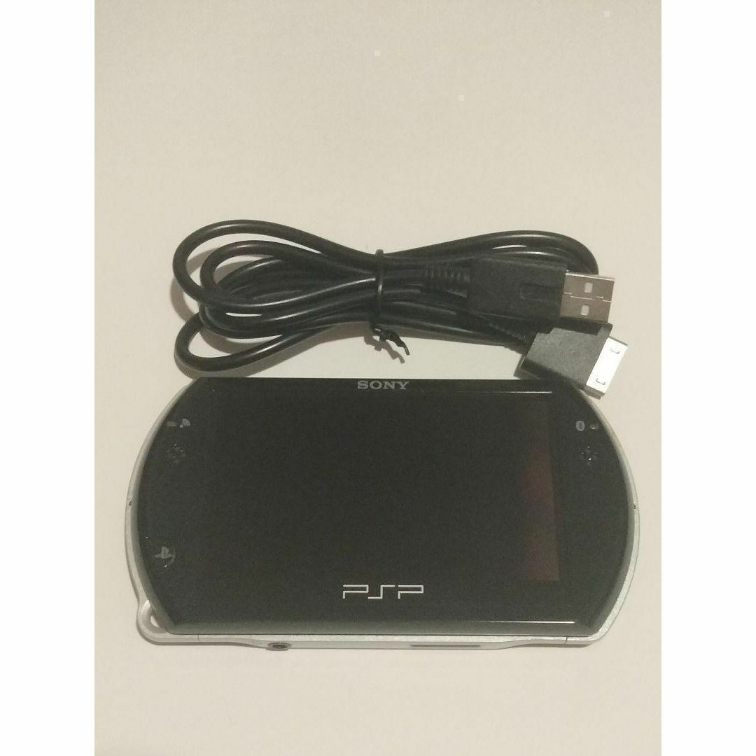 PlayStation Portable - PSP go ブラック 本体+充電ケーブルの通販 by