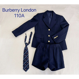 バーバリー(BURBERRY)のBurberry London 金ボタンフォーマル3点セット 110(ドレス/フォーマル)