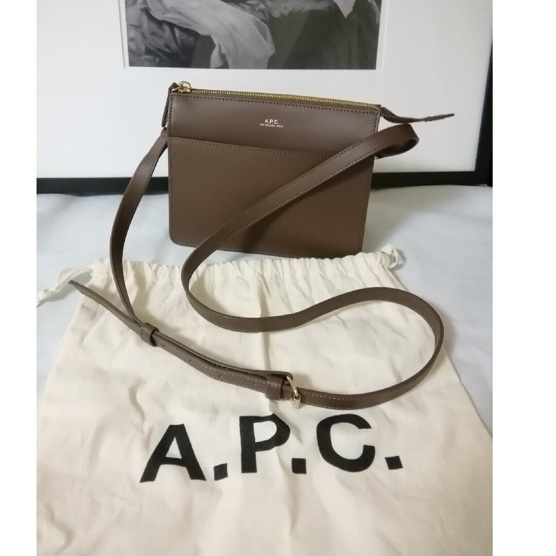 A.P.C. Ella Mini leather shoulder bag