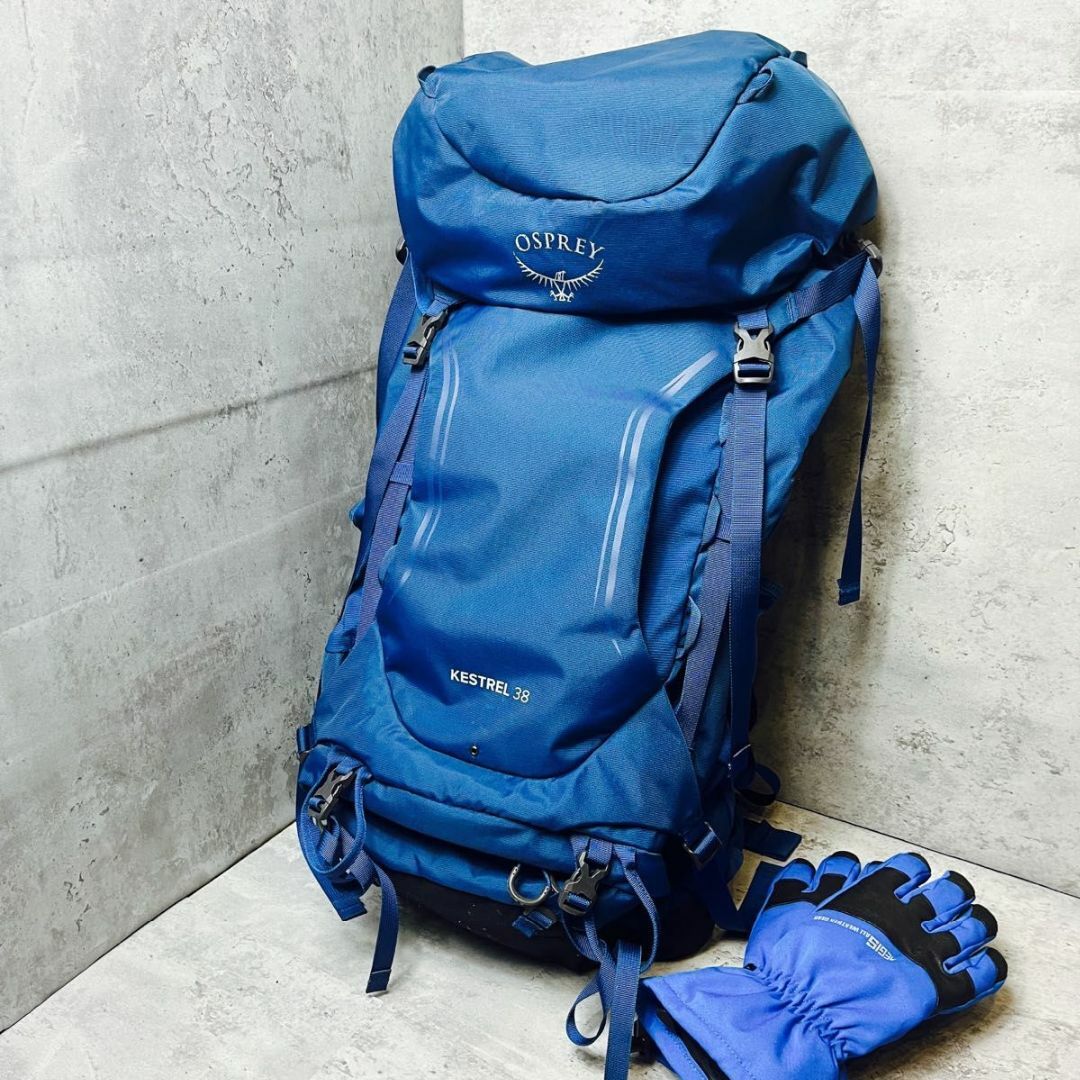 OSPREY オスプレー ケストレル38 ブラック メンズ M/Lサイズ-