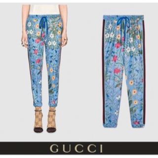 グッチ(Gucci)のGUCCI⭐️ニューフローラ テクニカル トラックパンツ(その他)