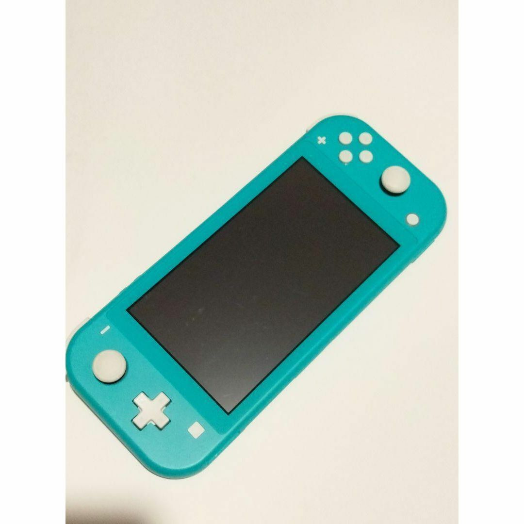 Switch lite 本体 ターコイズ 充電器あり - www.sorbillomenu.com