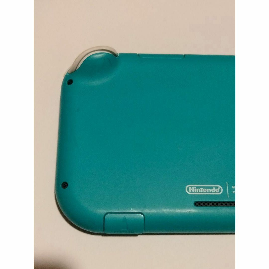 【難あり】ニンテンドースイッチライト　ターコイズ　本体＋充電ケーブル 5