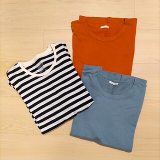 ムジルシリョウヒン(MUJI (無印良品))のUSED Tシャツ 3枚セット / 無印良品 GU(Tシャツ(半袖/袖なし))