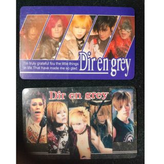 DIR EN GREY カード(ミュージシャン)