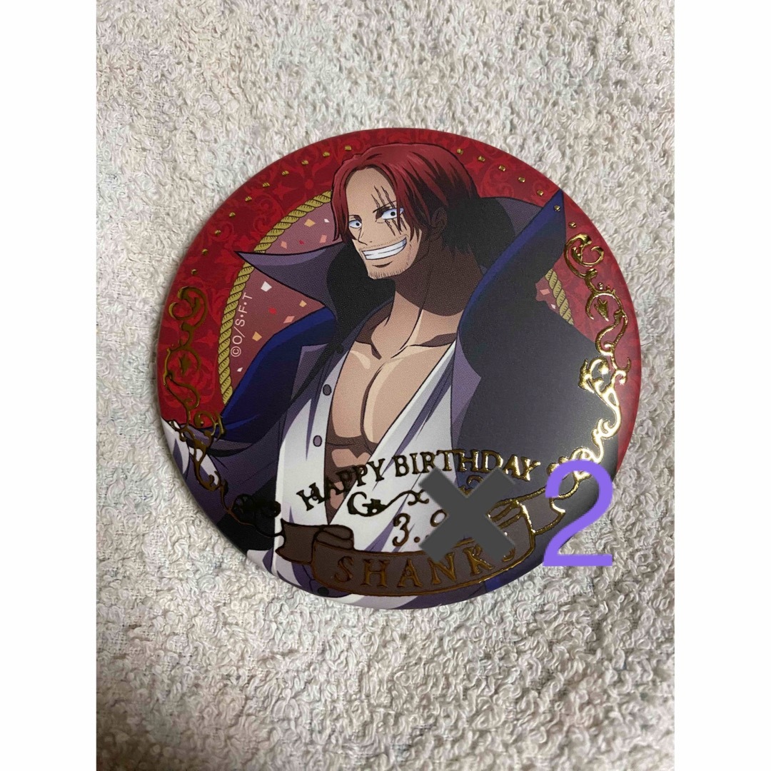 シャンクス  ミホーク　缶バッジ　輩　輩缶バッジ　ONE PIECE ワンピース