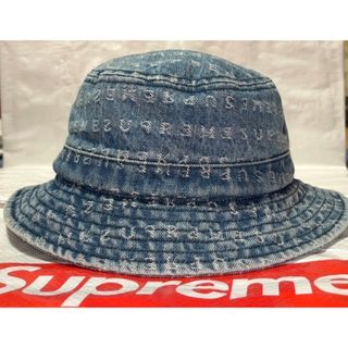 シュプリーム(Supreme)のSupreme シュプリーム Jacquard Logos Denim Hat(ハット)