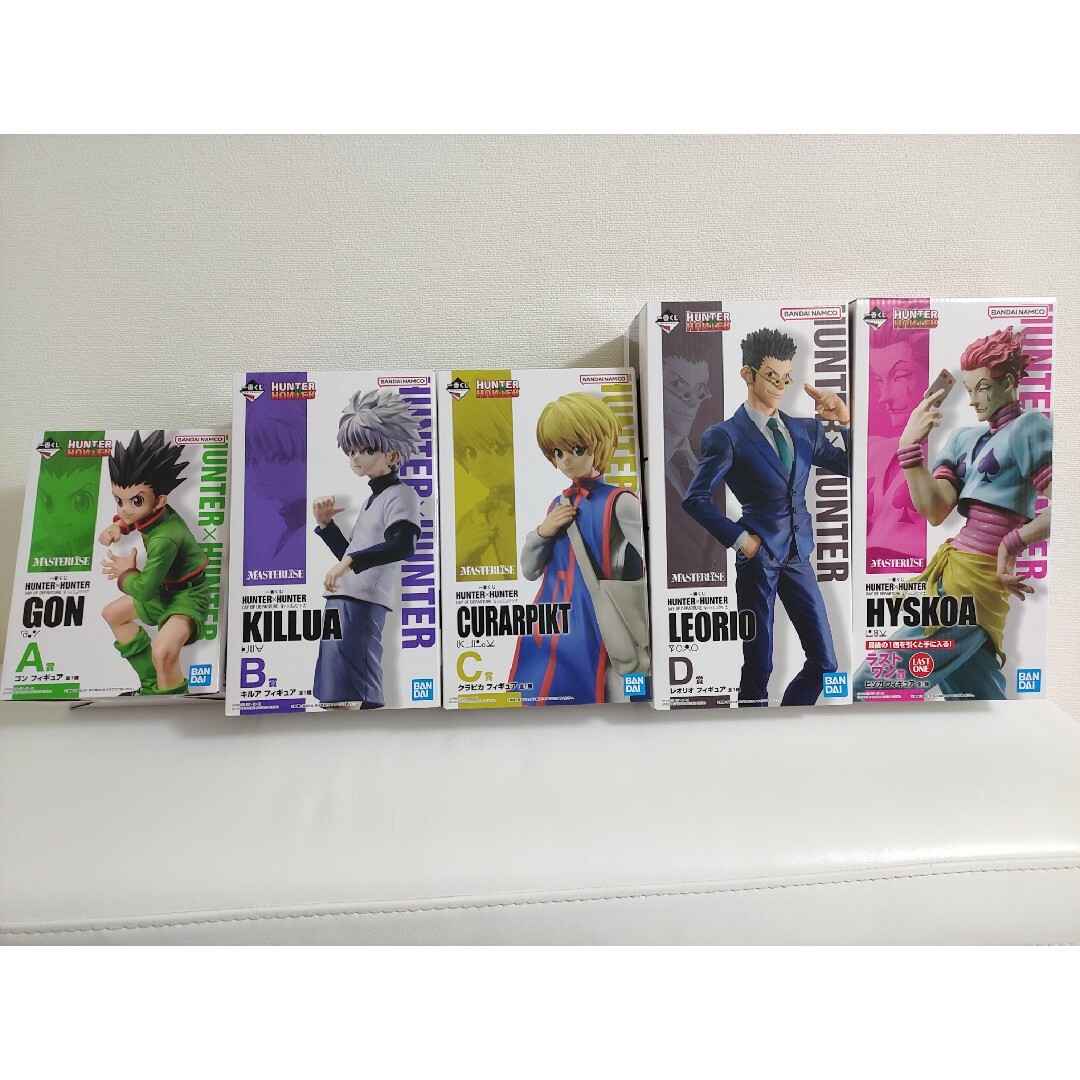 HUNTER × HUNTER 全フィギュア賞 コンプリートセット