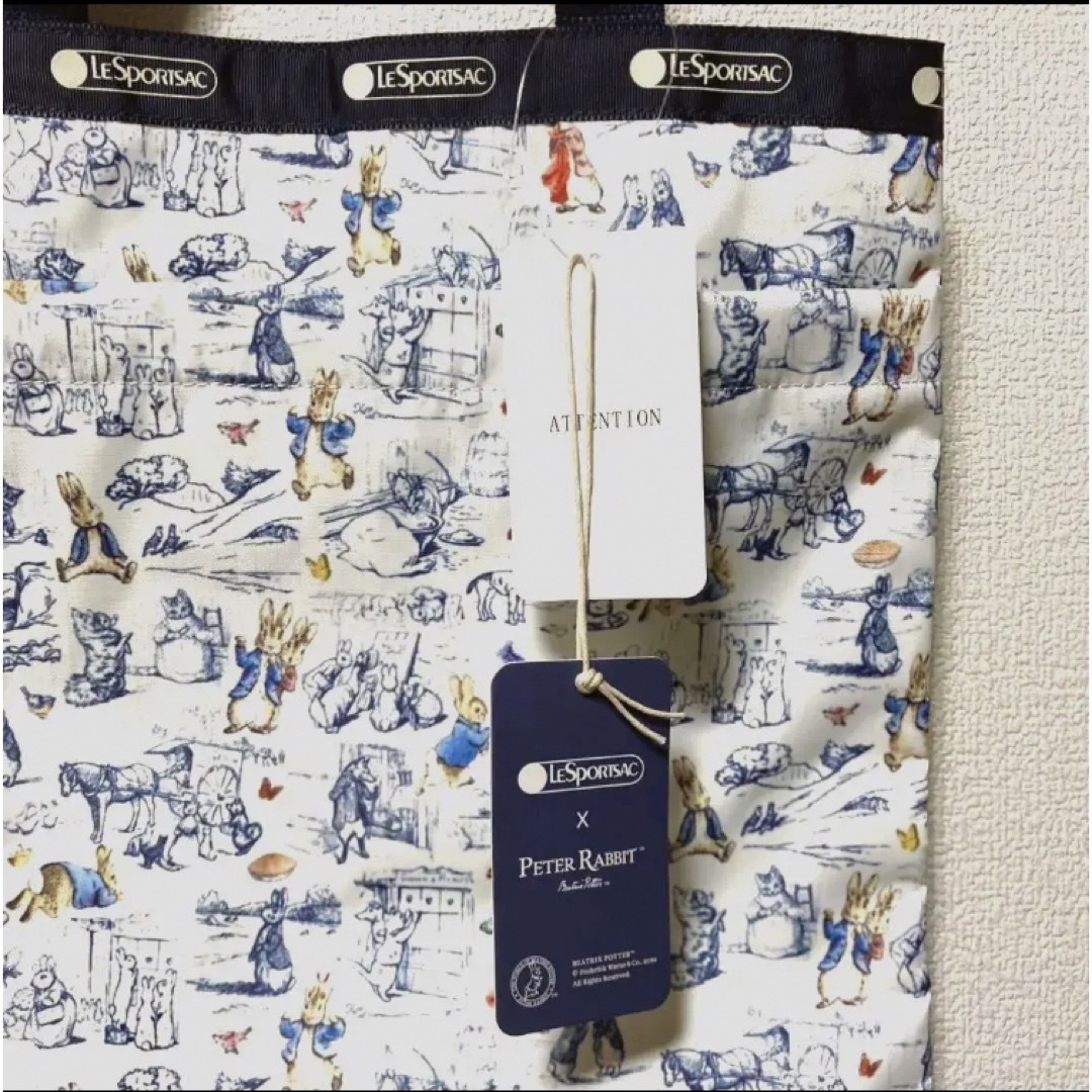LeSportsac - 新品 レスポ ピーターラビット トートバッグ LeSportsac - 新品 レスポ ピーターラビット トートバッグ
