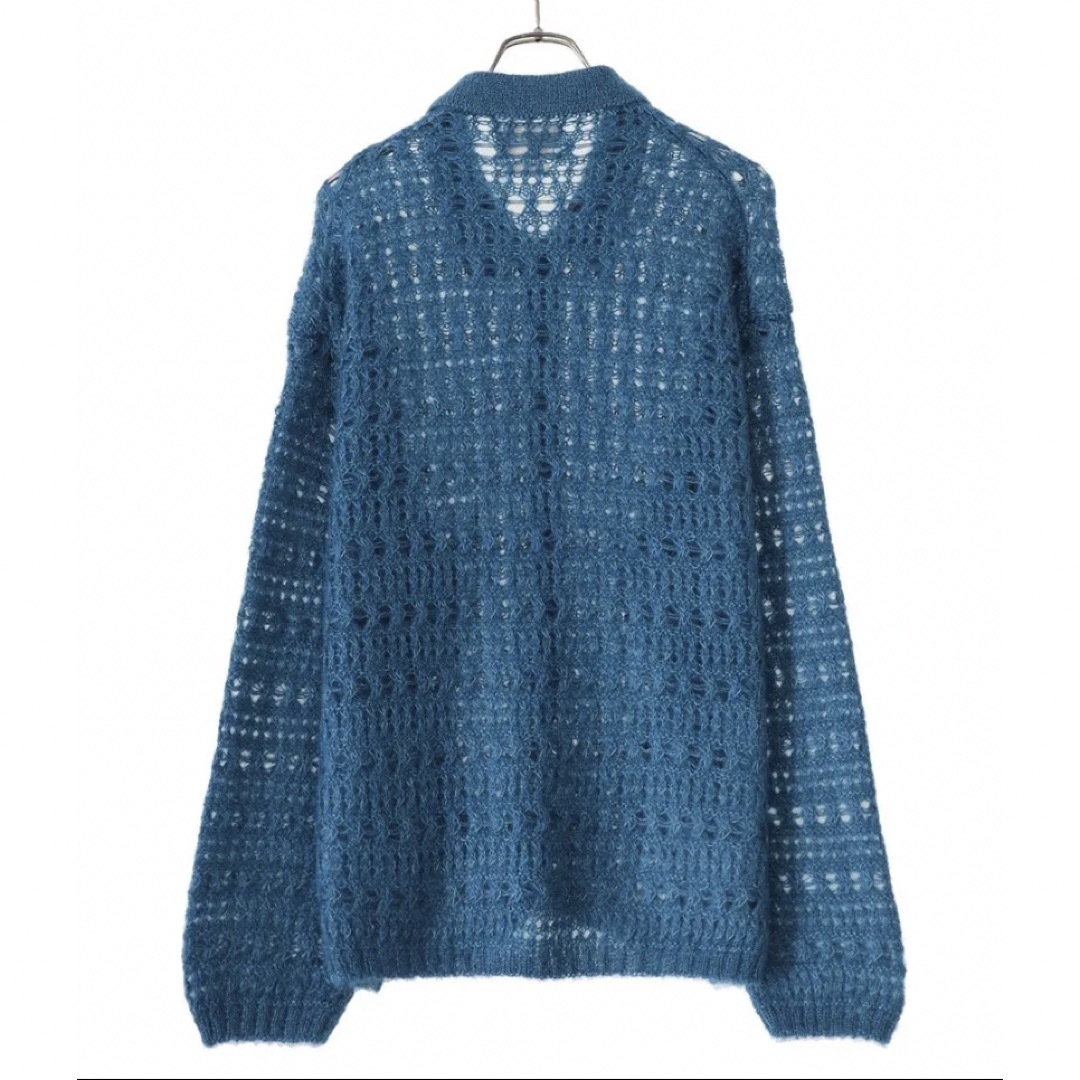 YOKE(ヨーク)のMOHAIR SILK MESH KNIT SHIRT  ヨーク　YOKE メンズのトップス(ニット/セーター)の商品写真